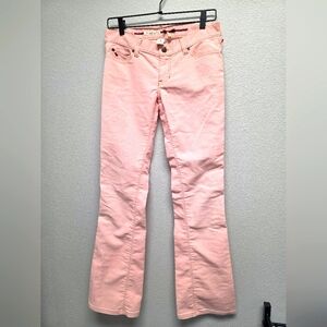 Abercrombie‎ & Fitch Pink Corduroy Strtech Size 0 Pants